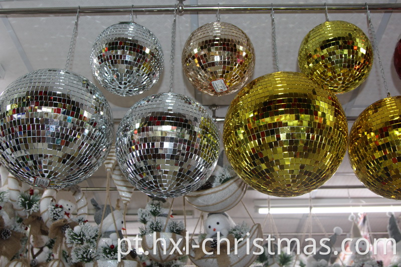 multicolor mirror ball